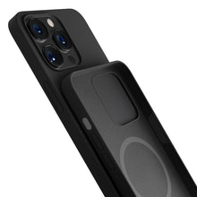 Заредете изображение във визуализатора на галерията – Apple iPhone 14 Pro Max - 3mk Hardy Silicone MagCase Graphite
