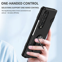 Заредете изображение във визуализатора на галерията – Forcell mecha case for samsung galaxy z fold 3 5g black
