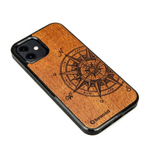 Заредете изображение във визуализатора на галерията – Wooden case for iPhone 12/12 Pro Bewood Traveler Merbau
