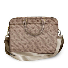 Заредете изображение във визуализатора на галерията – Guess Torba GUCB154GB 16" brąz/brown 4G Uptown - TopMag
