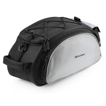 Заредете изображение във визуализатора на галерията – Wozinsky bike carrier bag with shoulder strap 13l black (WBB1BK) - TopMag
