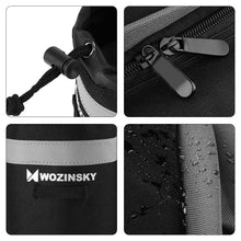 Заредете изображение във визуализатора на галерията – Wozinsky bike carrier bag with shoulder strap 6l black (WBB3BK) - TopMag
