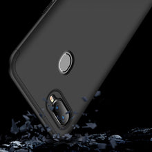 Заредете изображение във визуализатора на галерията – GKK 360 Protection Case Front and Back Case Full Body Cover Oppo AX7 black - TopMag
