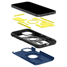 Заредете изображение във визуализатора на галерията – Spigen Tough Armor MagSafe, navy blue - iPhone 15

