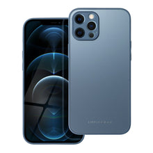 Заредете изображение във визуализатора на галерията – Roar matte glass гръб за iphone 12 blue
