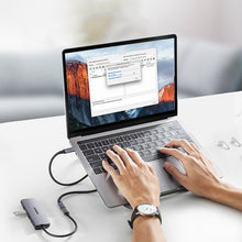 Заредете изображение във визуализатора на галерията – Ugreen extension cable USB C 3.1 male / female 10Gb/s 1m gray (US372)
