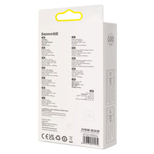 Заредете изображение във визуализатора на галерията – BASEUS cable USB A to Type C Power Delivery 100W Glimmer Series CADH000403 1m blue
