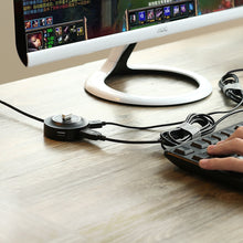 Заредете изображение във визуализатора на галерията – Ugreen HUB 4in1 USB-A - 4xUSB-A 2.0 480Mb/s 1m black (CR106)
