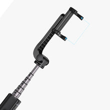 Заредете изображение във визуализатора на галерията – Ugreen selfie stick extendable telescopic tripod with Bluetooth remote control black (LP508)
