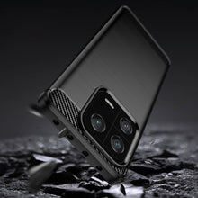 Заредете изображение във визуализатора на галерията – Carbon Case case for Xiaomi 13 Pro flexible silicone carbon cover black
