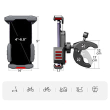 Заредете изображение във визуализатора на галерията – Phone holder for motorcycle, bicycle, stroller - Joyroom JR-ZS265u
