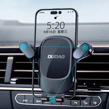 Заредете изображение във визуализатора на галерията – Dudao F5Pro air vent car phone holder - black
