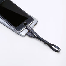 Заредете изображение във визуализатора на галерията – Baseus Nimble Flat Portable USB / Lightning Cable with Buckle 2A 0,23M black (CALMBJ-B01) - TopMag

