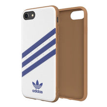 Заредете изображение във визуализатора на галерията – Adidas OR Moudled Case PU iPhone SE2022 / SE2020 / 7 / 8 / 6 / 6s white/white 34931

