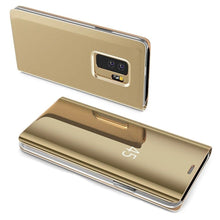 Заредете изображение във визуализатора на галерията – Clear View Case cover for Huawei Y6 2019 / Huawei Y6s 2019 golden - TopMag
