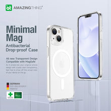 Заредете изображение във визуализатора на галерията – Amazing Thing Minimal Magsafe Case IP146.1MMINCL for Iphone 14 transparent
