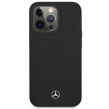 Заредете изображение във визуализатора на галерията – Mercedes MEHCP13LSILBK iPhone 13 Pro / 13 6,1" czarny/black hardcase Silicone Line
