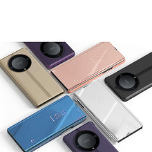 Заредете изображение във визуализатора на галерията – Clear View Case case for Honor Magic5 Lite / X40 / X9a flip cover black
