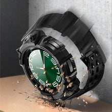 Заредете изображение във визуализатора на галерията – Unicorn Beetle Pro Supcase Set and Tempered Glass for Samsung Galaxy Watch 6 Classic (47 mm) - Black
