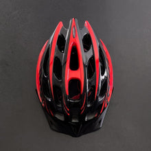 Заредете изображение във визуализатора на галерията – Wozinsky bicycle helmet / scooter helmet 57-62 cm M / L adjustable black / red (WBH-MTB01)
