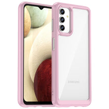 Заредете изображение във визуализатора на галерията – Outer Space Case for Samsung Galaxy A13 5G cover with a flexible frame pink
