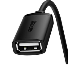 Заредете изображение във визуализатора на галерията – Extension cable USB 2.0 0.5m Baseus AirJoy Series - black
