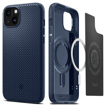 Заредете изображение във визуализатора на галерията – Spigen Mag Armor MagSafe, navy blue - iPhone 15 Plus
