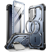 Заредете изображение във визуализатора на галерията – IBLSN Armorbox Mag Supcase case with MagSafe for Samsung Galaxy S24 Ultra - blue
