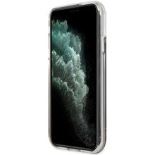 Заредете изображение във визуализатора на галерията – Karl Lagerfeld KLHCN61LGGKBK iPhone 11/ XR black/black hardcase Liquid Glitter Gatsby
