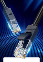 Заредете изображение във визуализатора на галерията – Ugreen cable internet network cable Ethernet patchcord RJ45 Cat 6 UTP 1000Mbps 3m blue (NW102 11203)
