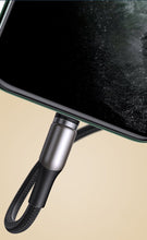 Заредете изображение във визуализатора на галерията – Baseus Zinc magnetic USB cable - Lightning 1.5A 2m black (CALXC-I01)
