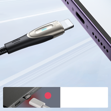 Заредете изображение във визуализатора на галерията – Joyroom Star-Light Series SA27-CL3 USB-C / Lightning 30W 2m cable - black
