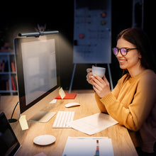 Заредете изображение във визуализатора на галерията – Choetech E1132 screen lamp with backlight - gray
