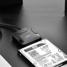 Заредете изображение във визуализатора на галерията – Ugreen adapter cable for 2.5'' / 3.5'' drive (USB-A 3.0 - SATA) black (CR108)
