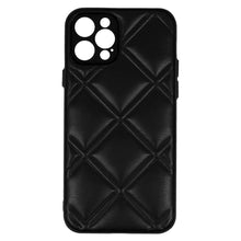 Заредете изображение във визуализатора на галерията – Leather 3D Case for Iphone 12 Pro design 3 black
