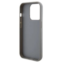 Заредете изображение във визуализатора на галерията – Guess Sequin Script Metal case for iPhone 15 Pro Max - silver
