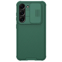 Заредете изображение във визуализатора на галерията – Nillkin CamShield Pro Case for Samsung Galaxy S23+ cover with camera cover green
