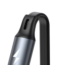 Заредете изображение във визуализатора на галерията – Baseus Fabric Retractable USB - micro USB / Lightning / USB-C Cable with 3.5A 1,2M grey (CAMLT-BYG1) - TopMag
