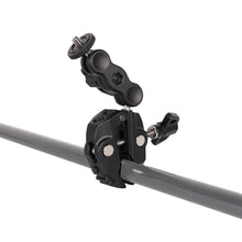 Заредете изображение във визуализатора на галерията – Phone and sports camera holder with clamp
