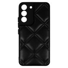 Заредете изображение във визуализатора на галерията – Leather 3D Case for Samsung Galaxy S22 design 3 black
