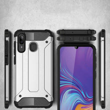 Заредете изображение във визуализатора на галерията – Hybrid Armor Case Tough Rugged Cover for Samsung Galaxy A30 blue - TopMag
