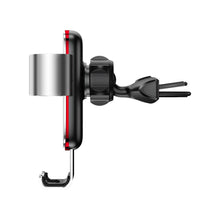 Заредете изображение във визуализатора на галерията – Baseus Metal Age Gravity Car Mount Metal Gravity Car Mount for CD Slot Silver (SUYL-J0S) - TopMag
