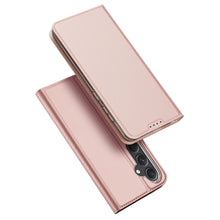 Заредете изображение във визуализатора на галерията – Wallet case with stand for Samsung Galaxy S23 FE Dux Ducis Skin Pro - pink
