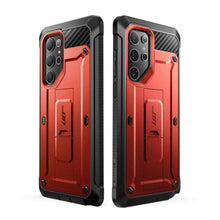 Заредете изображение във визуализатора на галерията – Unicorn Beetle Pro Supcase case for Samsung Galaxy S24 Ultra - red
