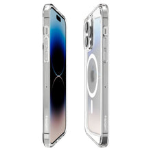 Заредете изображение във визуализатора на галерията – Spigen ULTRA HYBRID MAG MAGSAFE IPHONE 14 PRO MAX FROST CLEAR
