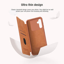 Заредете изображение във визуализатора на галерията – Nillkin Qin Pro for Samsung Galaxy A24 4G brown
