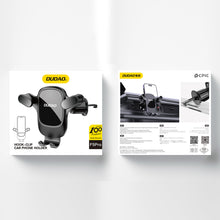 Заредете изображение във визуализатора на галерията – Dudao F5Pro air vent car phone holder - black
