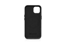 Заредете изображение във визуализатора на галерията – iPhone 15 Plus iCarer Oil Wax Premium Leather MagSafe Compatible Leather Case - Black
