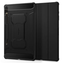 Заредете изображение във визуализатора на галерията – Spigen RUGGED ARMOR "PRO" GALAXY TAB S9+ PLUS 12.4 X810 / X816B BLACK
