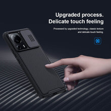 Заредете изображение във визуализатора на галерията – Nillkin CamShield Pro PC+TPU Case for Xiaomi 13 Lite black
